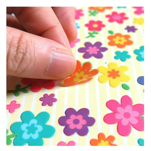 간편꾸미기 스티커쁘띠스티커 프리티플라워 PS-22016