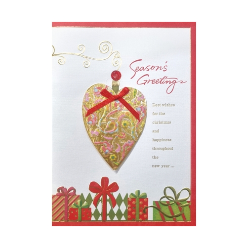 행복한 크리스마스 카드 세트 FS1591(6종)