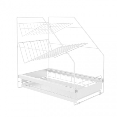 심플키친 슬라이딩 주방 정리 선반(3단) (SK-042)