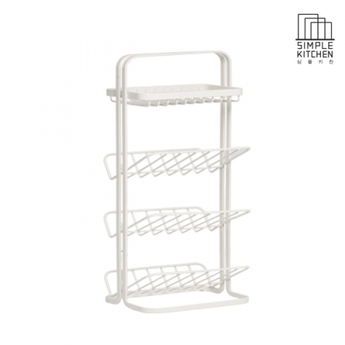 심플키친 4단 조리료 정리 랙 (SK-046)
