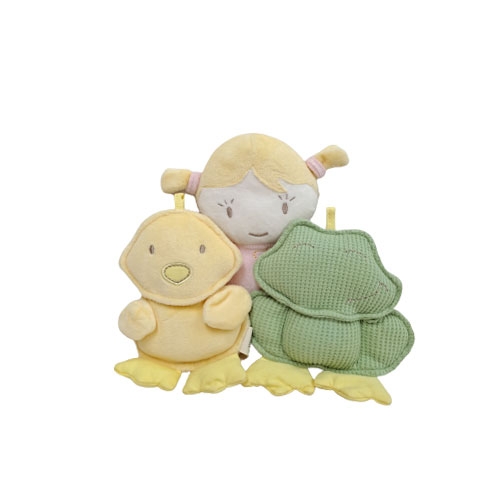 단델리온 오가닉 바스락 딸랑이 인형 3종세트