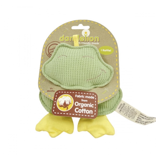 단델리온 오가닉 딸랑이 개구리