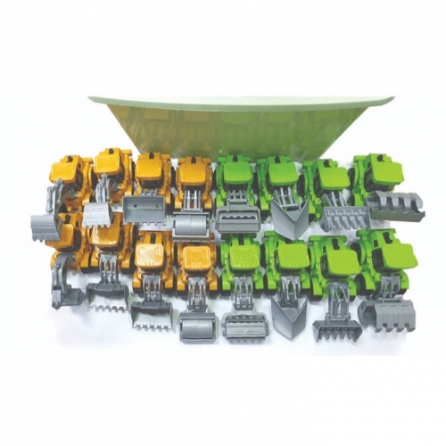 중장비 자동차 16종 세트