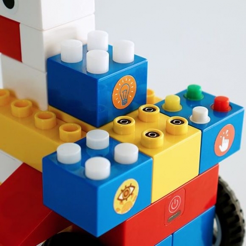 [블록봇]로봇마법학 키트 밥 조의 알람닭