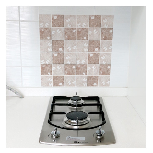 스티커몰 그래픽타일(4매) 벽돌1 CSGT-15