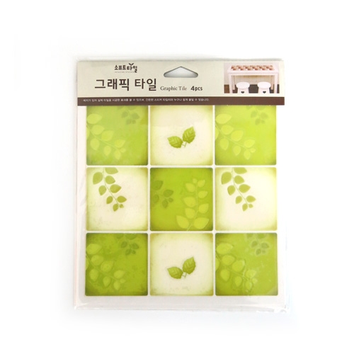 스티커몰 그래픽타일(4매) 벽돌3 CSGT-17