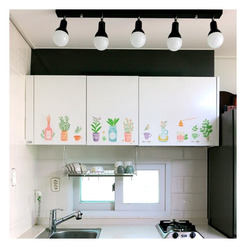 스티커몰 그래픽타일(4매) 허브시리즈 CSGT-30