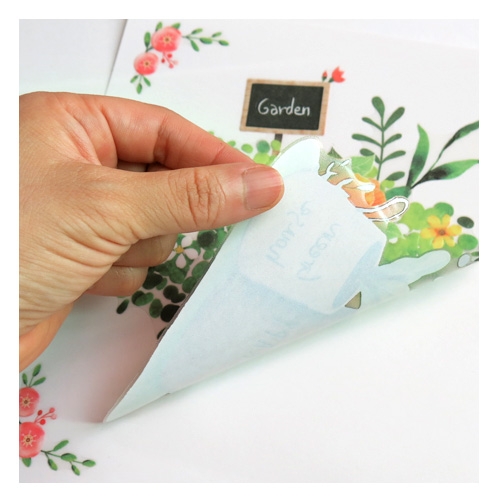 스티커몰 그래픽타일(4매) 에코테라피 CSGT-31