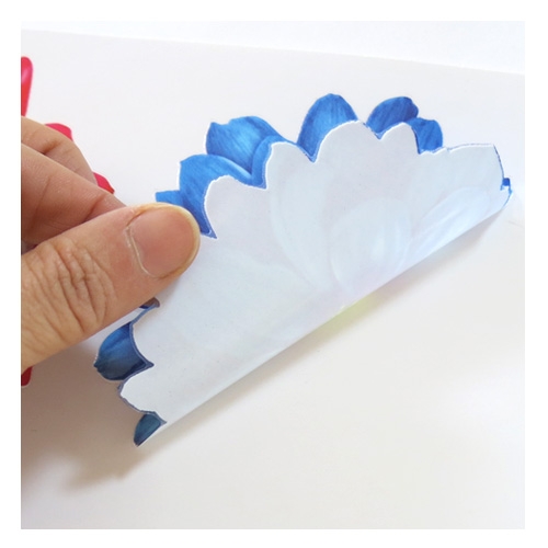 스티커몰 그래픽타일(4매) 거베라 CSGT-40