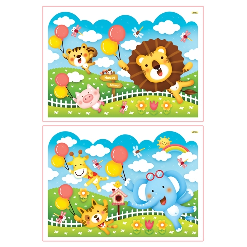 스티커몰 펀빅글라스 풍선동물 FDG-2202