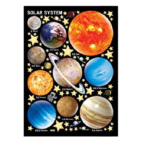 스티커몰 데코야광인테리어 우주탐험 FDS-21201