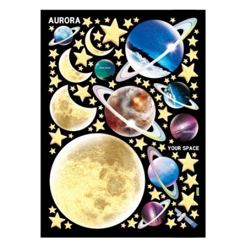 스티커몰 데코야광인테리어 우주여행 FDS-21202