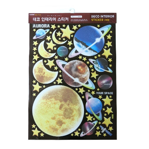 스티커몰 데코야광인테리어 우주여행 FDS-21202