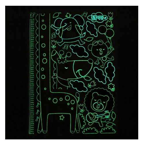 스티커몰 데코인테리어 동물악단 FDT-21008