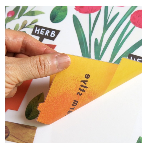 스티커몰 데코인테리어 허브화분 FDT-21106