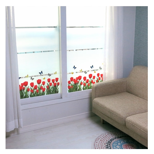 스티커몰 데코인테리어 튤립가든 FDT-21304