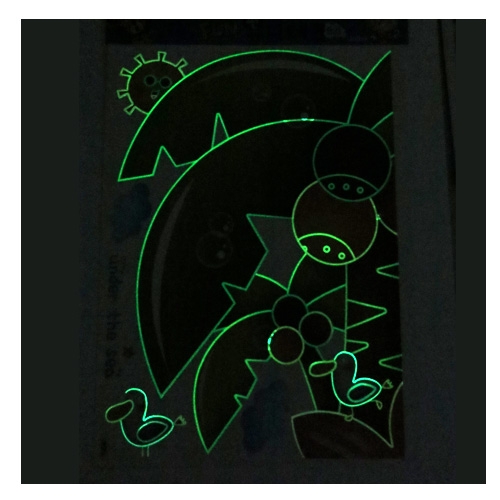 스티커몰 펀빅 고래야자 FDT-2211