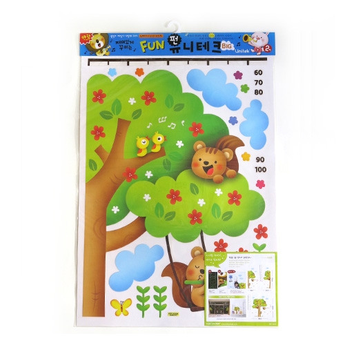 스티커몰 펀빅 다람쥐나무 FDT-2222