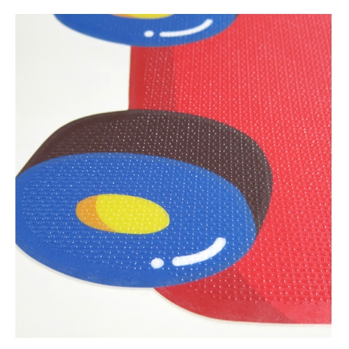 스티커몰 벽&바닥 빨강버스 FDT-2254B