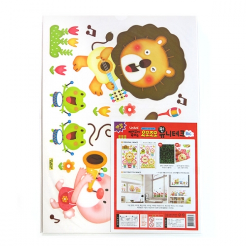 스티커몰 요모조모 동물음악대 FDT-4210