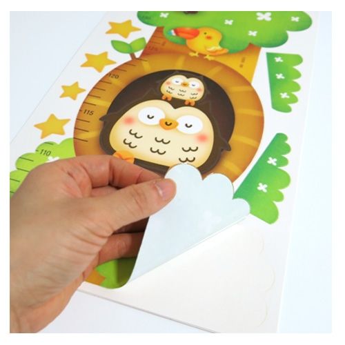 스티커몰 키재기 동물나무 FDT-6302