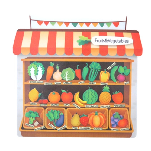 스티커몰 펀 유니테크 과일&야채 FDT-657