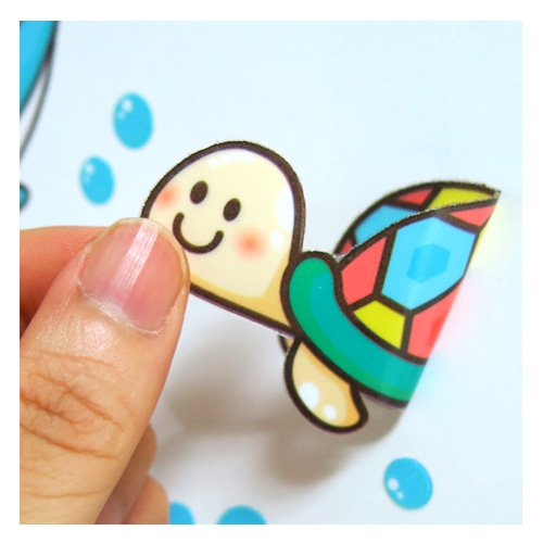 스티커몰 펀 유니테크 바닷속친구들 FDT-842