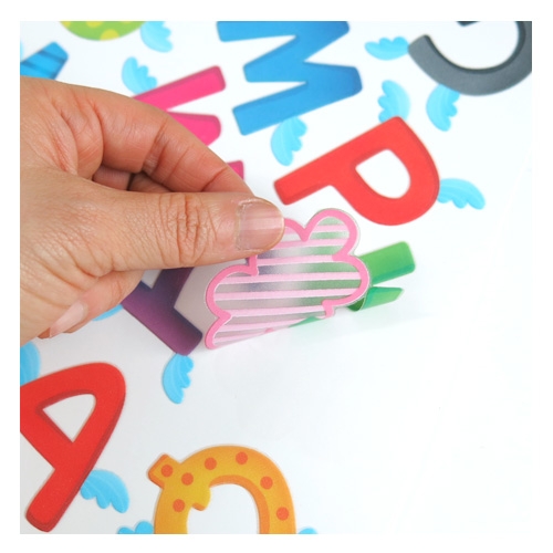 스티커몰 펀 유니테크 알파벳놀이 FDT-844