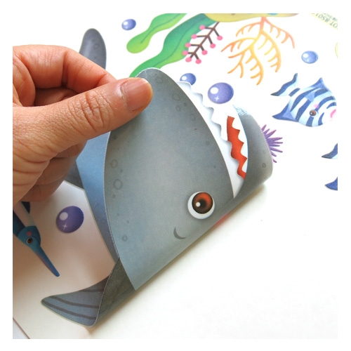 스티커몰 펀 유니테크 상어 FDT-85014