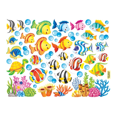 스티커몰 펀 유니테크 물고기여행 FDT-85041