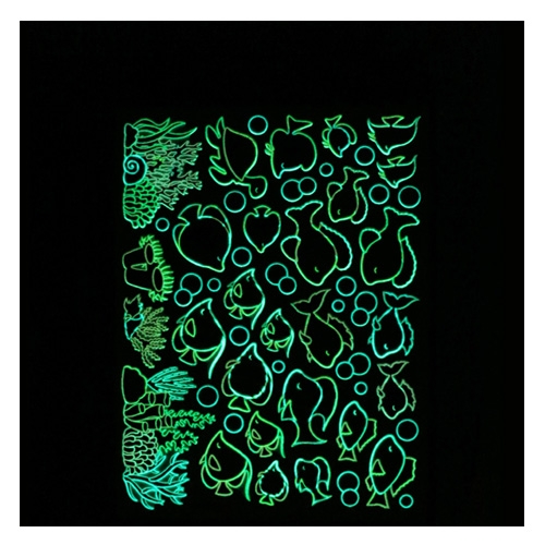 스티커몰 펀 유니테크 물고기여행 FDT-85041