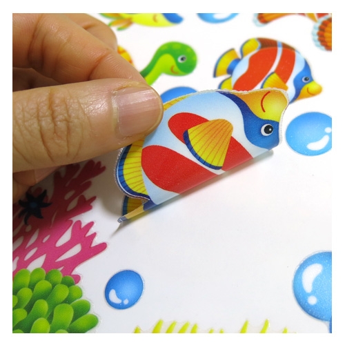 스티커몰 펀 유니테크 물고기여행 FDT-85041