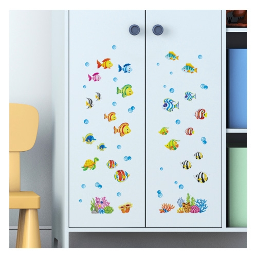 스티커몰 펀 유니테크 물고기여행 FDT-85041