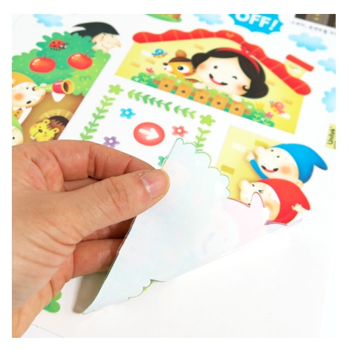 스티커몰 스위치콘센트코디 공주 FDT-88001