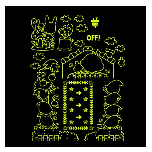 스티커몰 스위치콘센트코디 공주 FDT-88001