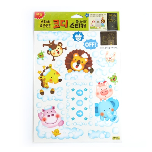 스티커몰 스위치콘센트코디 거품 FDT-88003