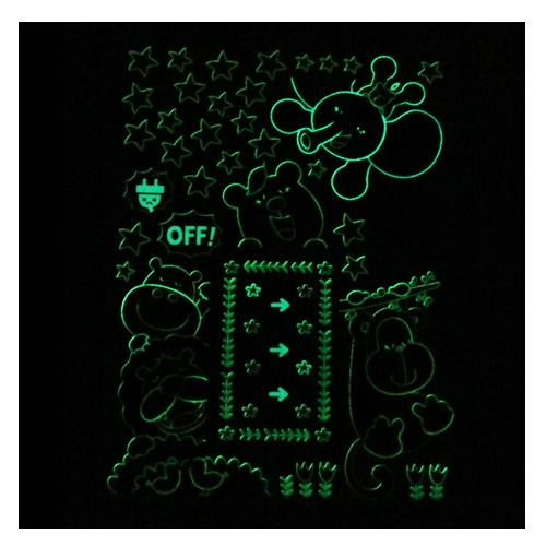 스티커몰 스위치콘센트코디 숲속2 FDT-88007