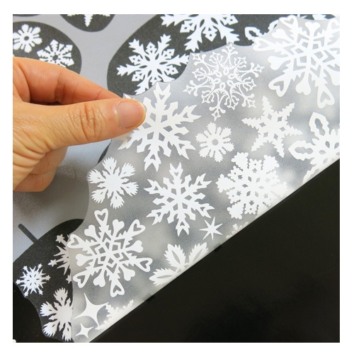 스티커몰 BIG X-MAX 눈꽃나무 FDX-2105