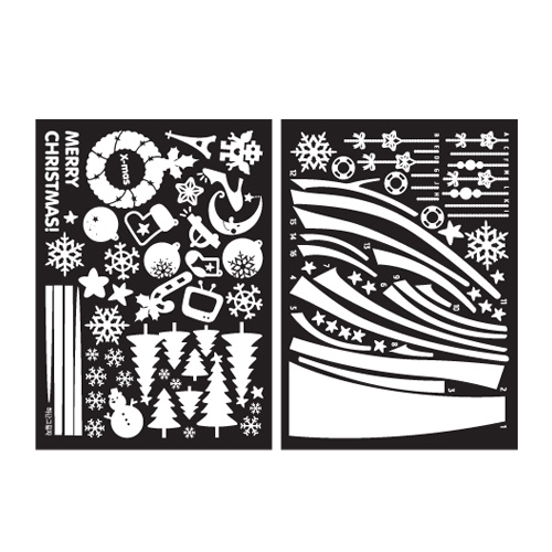스티커몰 WINTER 겨울흰나무 FDX-2201