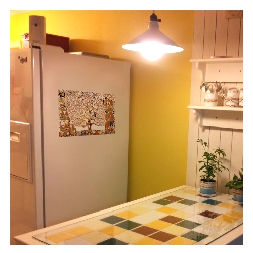 스티커몰 명화포인트 클림트생명의나무 FM-16401