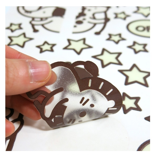 스티커몰 스위치콘센트코디 동물2 GDT-702