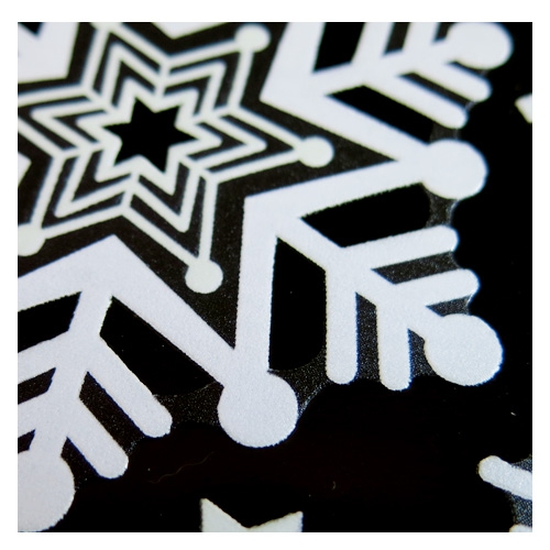 스티커몰 겨울&X-MAS 혼합눈꽃별 GDT-824S