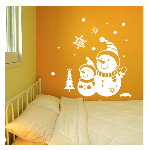 스티커몰 겨울&X-MAS 행복한눈사람 GDT-825X