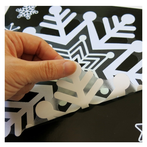 겨울 데코 스티커겨울&X-MAS 눈꽃_특대 GDT-835L