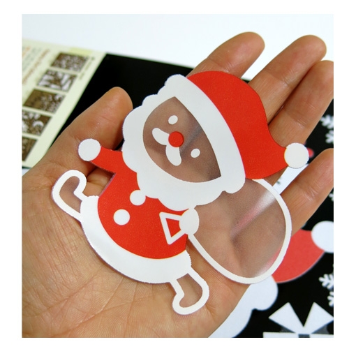 스티커몰 겨울&X-MAS 빨간모자산타 GDT-854X