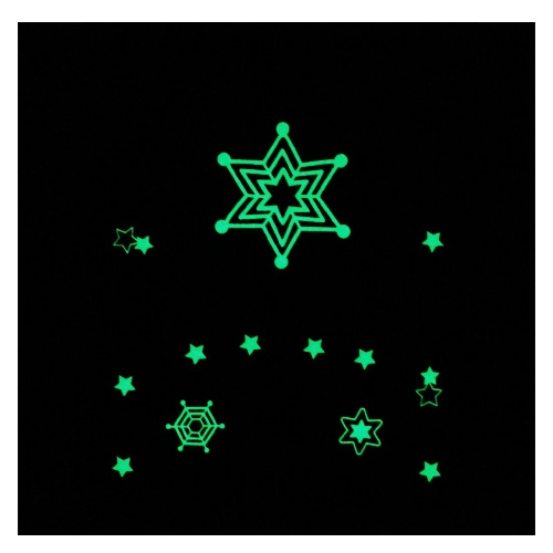 스티커몰 부분야광눈꽃 눈꽃_특대1 GDT-861