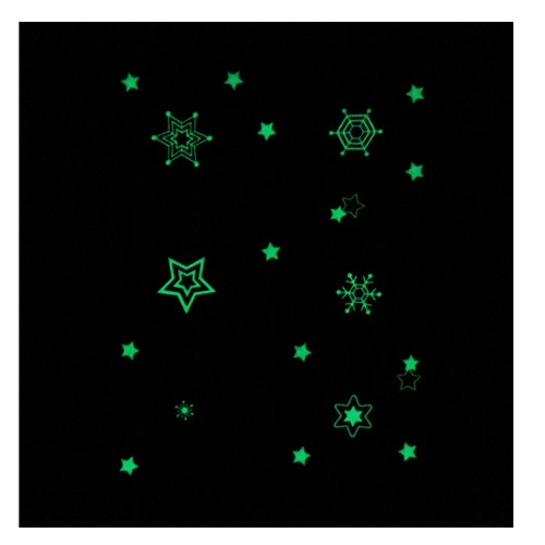 스티커몰 부분야광눈꽃 눈꽃_중2 GDT-866