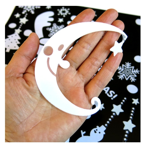 스티커몰 부분야광눈꽃 루돌프 GDT-870