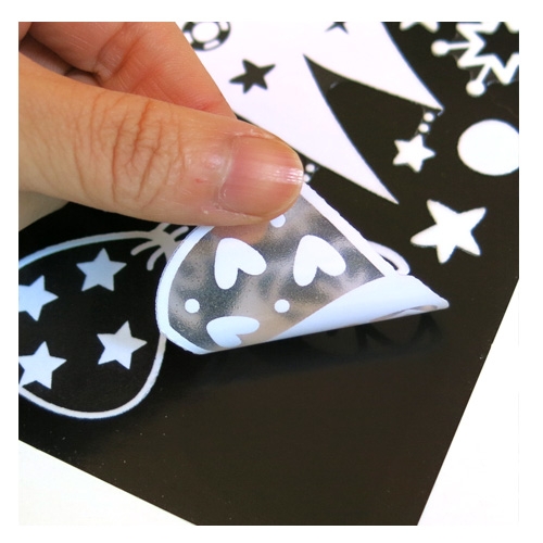 스티커몰 부분야광눈꽃 트리 GDT-871