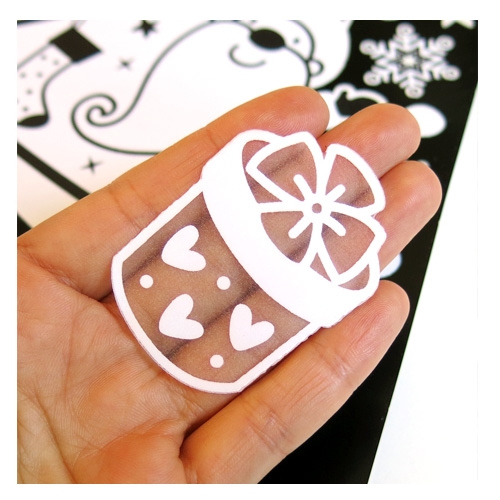 스티커몰 부분야광눈꽃 트리 GDT-871